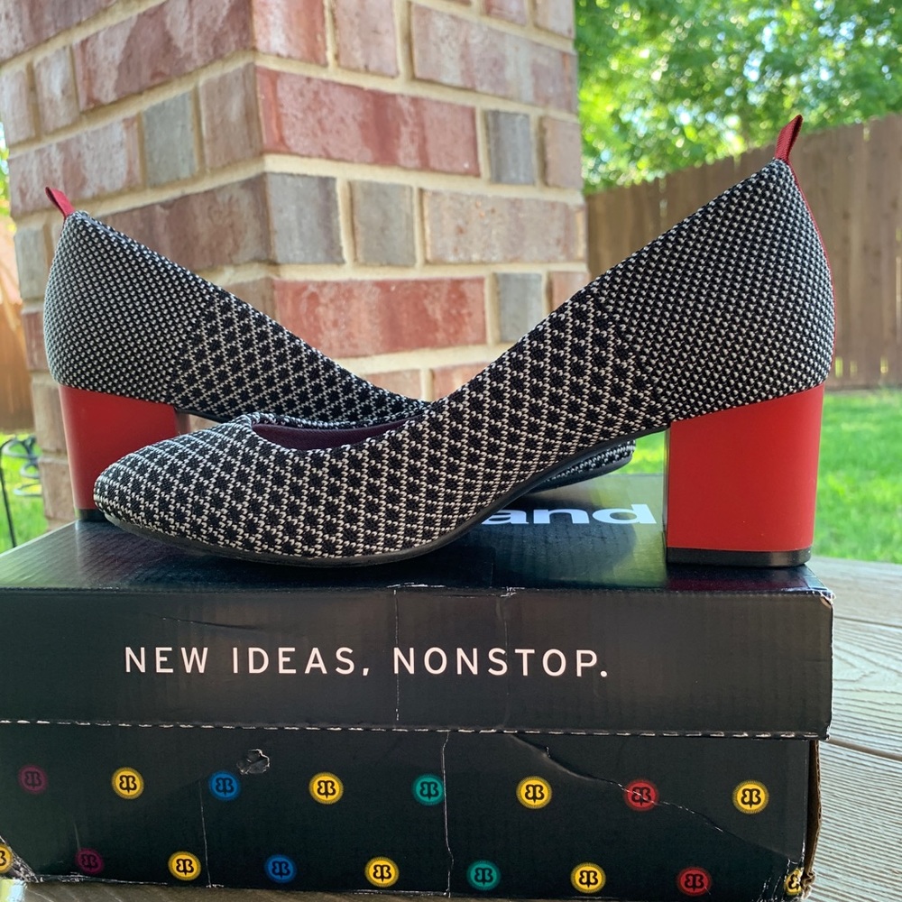 Betabrand Starting Block Heel; size 6